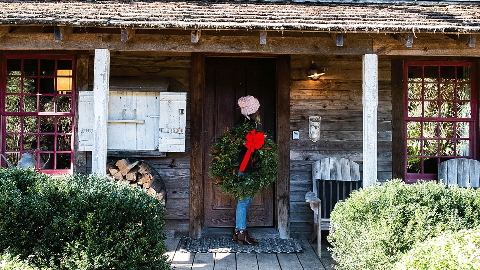 Holiday Wreath at Half-Mile Farm
