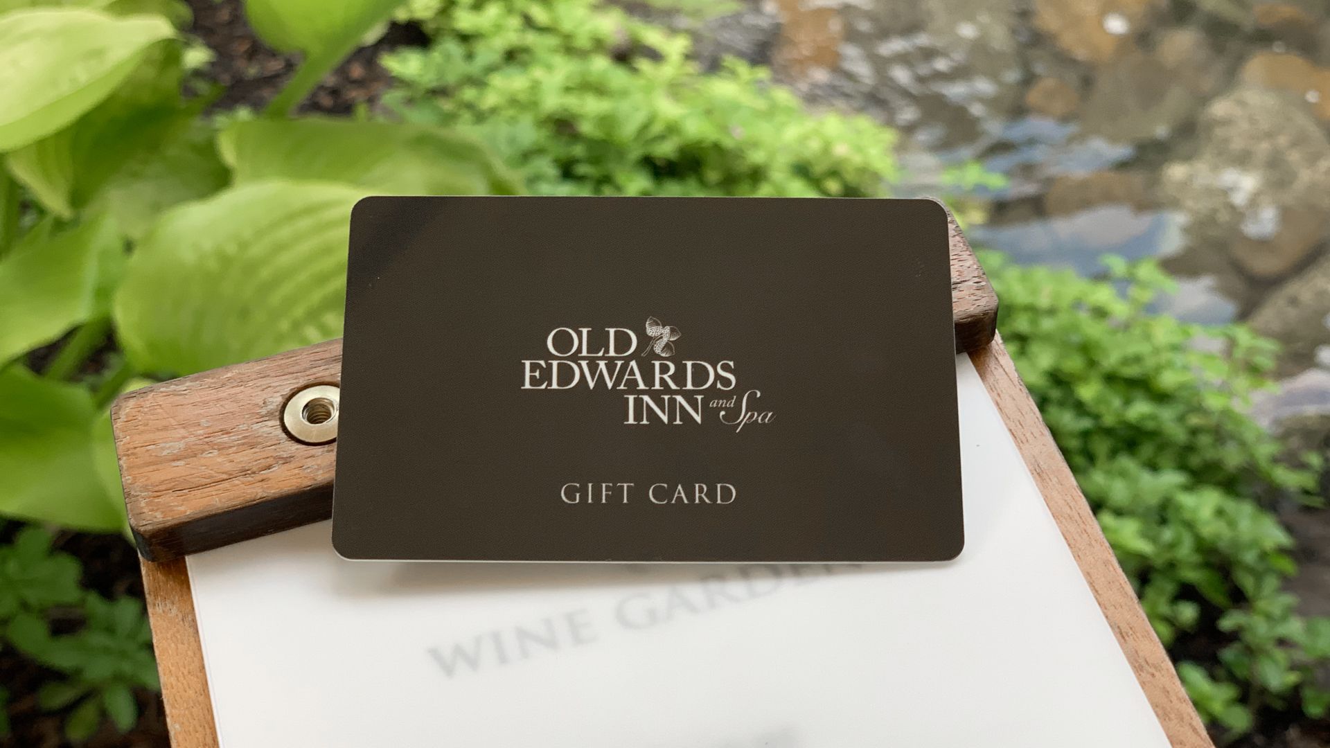 Old Edwards Gift Card in Wine Garden